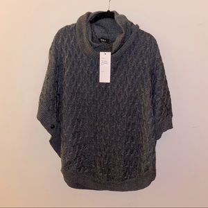 NWT turtleneck sweater poncho